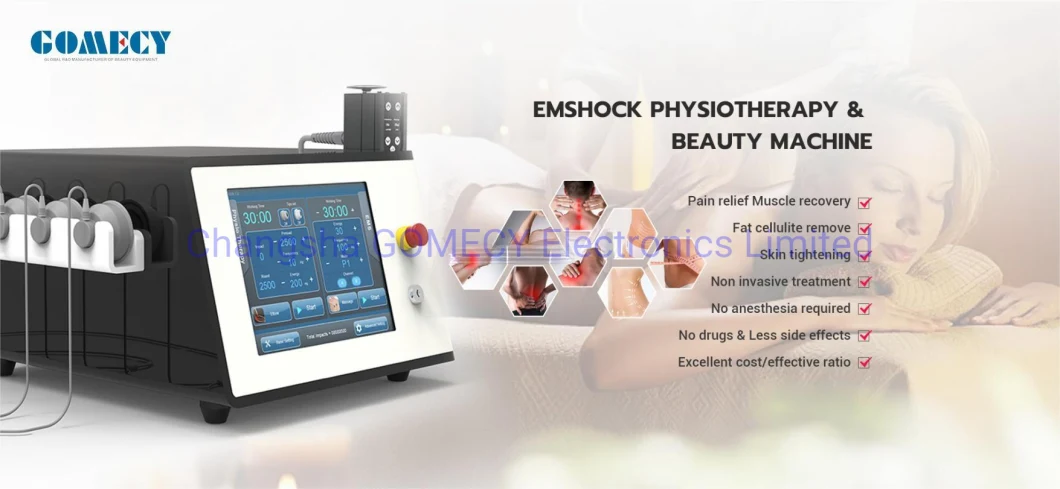 Physical EMS Shockwave Therapy Machine for ED and Pd Treatment