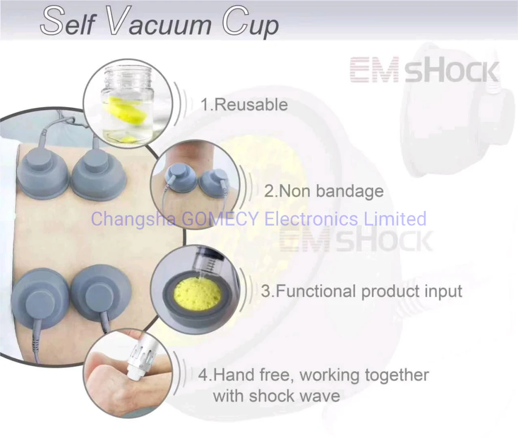 Physical EMS Shockwave Therapy Machine for ED and Pd Treatment