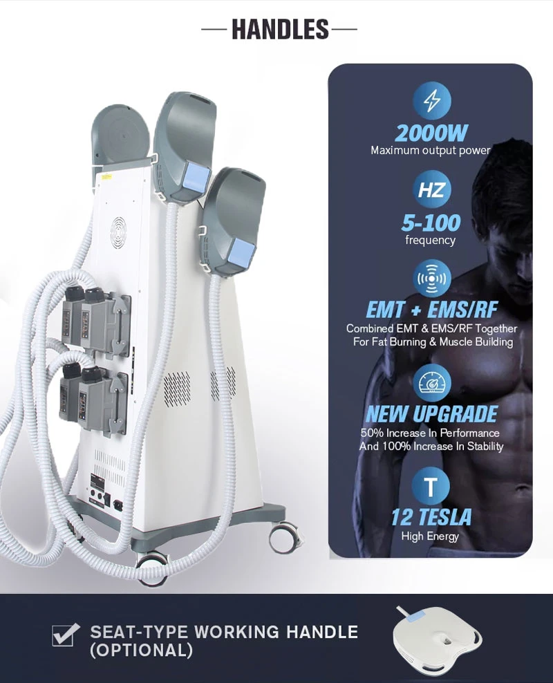 ODM 13 Tesla Emsslim Neo Weight Lose Machine EMS Stimulate Fat Removal Build Muscle Nova RF Emszero for Salon
