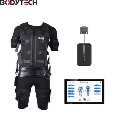 Bodytech kabelloser EMS-Trainingsanzug, Gewichtsverlust, Ganzkörper-Trainingsjacke mit elektrischer Muskelstimulation