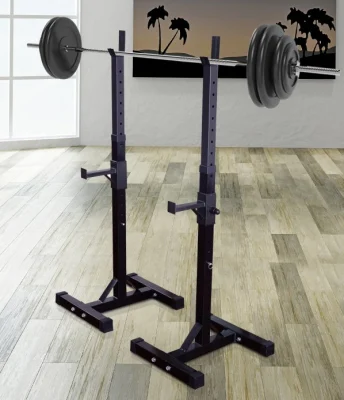 Heavy Duty Gewichte Bar Langhantel Squat Stand Ständer Langhantel Rack Spotter Gym Fitness Power Rack Halter Bank